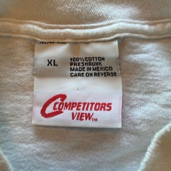 Mens vintage 90s NASCAR 50th Anniversary Run Wide Open Tee in Size XL - Picture 5 of 5